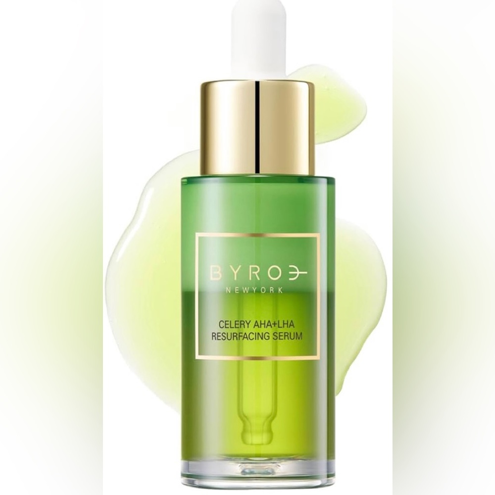 Byroe Exfoliating AHA Serum | Gentle Celery Serum